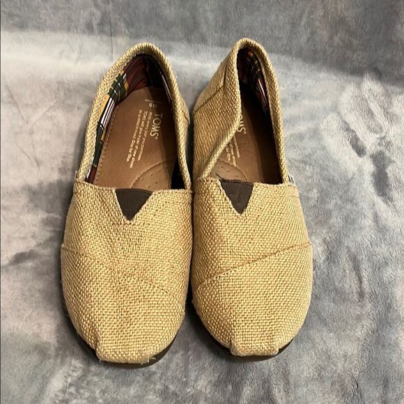 Toms Classic Burlap Women's Slip On Casual Shoe - Picture 1 of 9